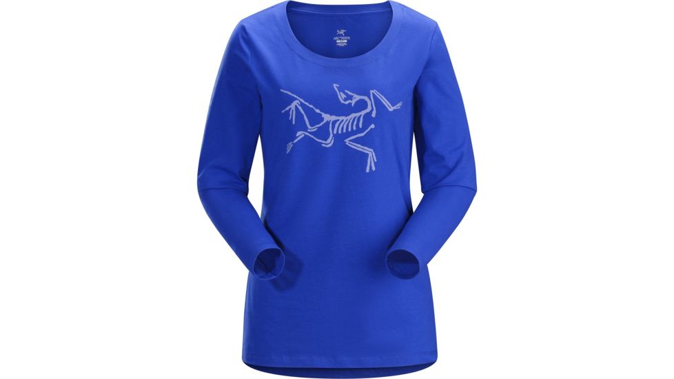 Arcteryx Archaeopteryx Long Sleeve T-Shirt - Womens, Zaffre, Large, 349434