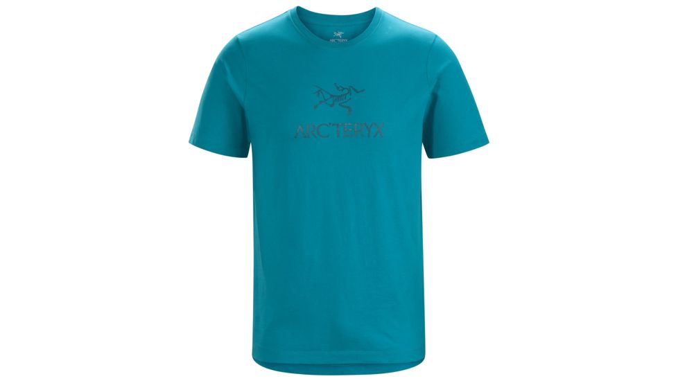 Arc'teryx Arc'Word T-Shirt with Short Sleeve - Men's, Dark Firoza, Large, 376981