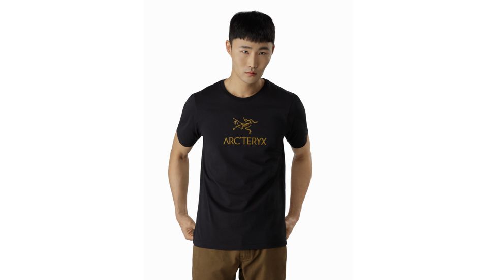 Arcteryx ArcWord T-Shirt Ss - Mens, 24K Black, Medium, 396584