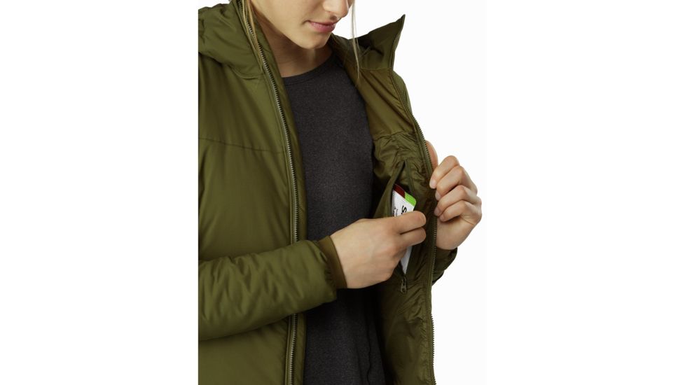 Arcteryx Atom Lt Hoody - Womens, Bushwhack, Large, 391864