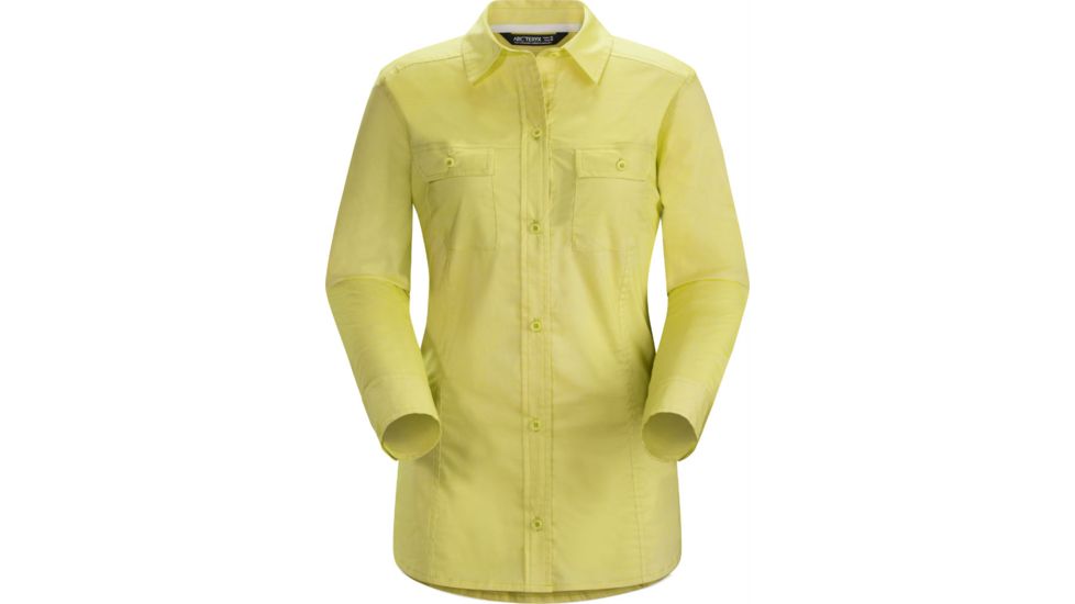 Ballard Long Sleeve Shirt - Womens -Fennel-Small