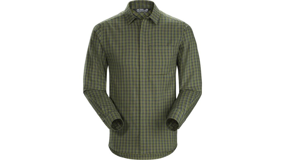 Arcteryx Bernal Ls Shirt - Mens, Viridios, Medium, 392351