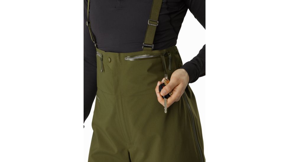 Arc'teryx Beta SV Bib Pant - Women's, Small, Regular, Bushwhack, 391609