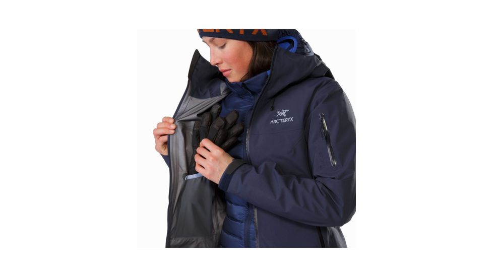 Arc'teryx Beta SV Jacket - Women's, Black Sapphire II, Extra Small, 351051