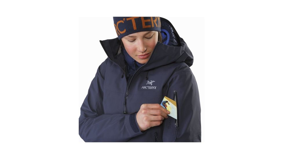 Arc'teryx Beta SV Jacket - Women's, Black Sapphire II, Extra Small, 351051