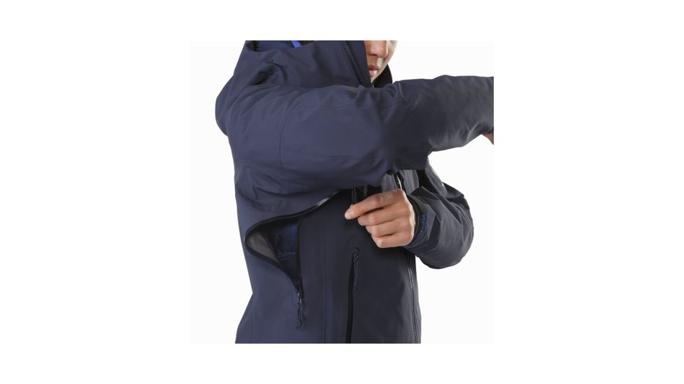 Arc'teryx Beta SV Jacket - Women's, Black Sapphire II, Extra Small, 351051