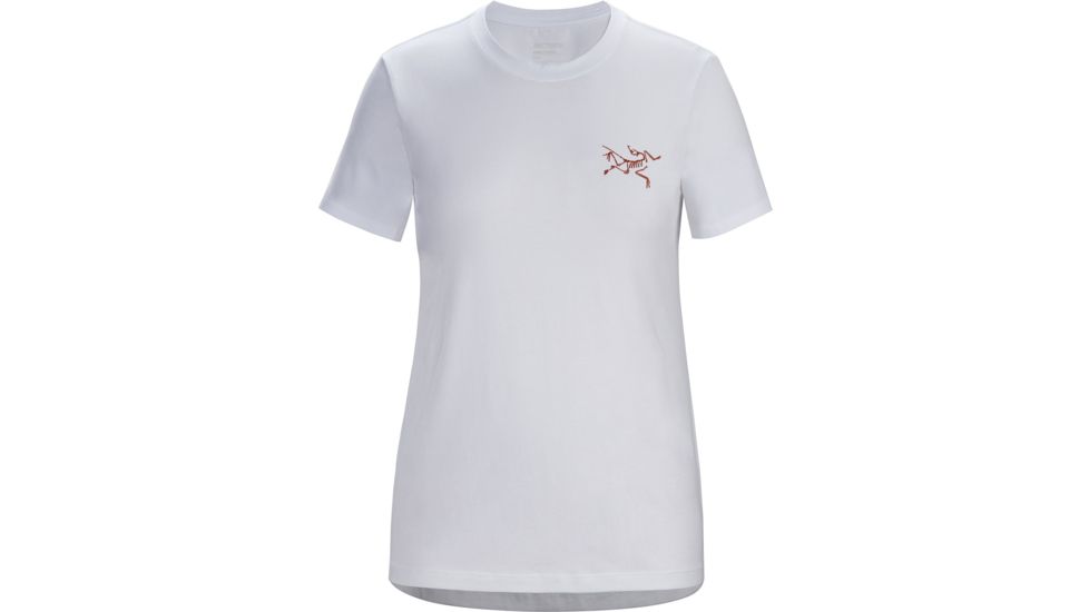Arcteryx Bird Emblem Short Sleeve T-Shirt - Womens, White, Extra Small, 414217
