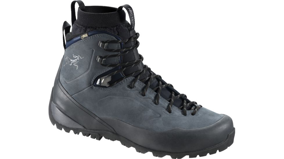 Bora2 Leather Mid GTX Hiking Boot - Mens-Denim/Big Surf-Medium-8
