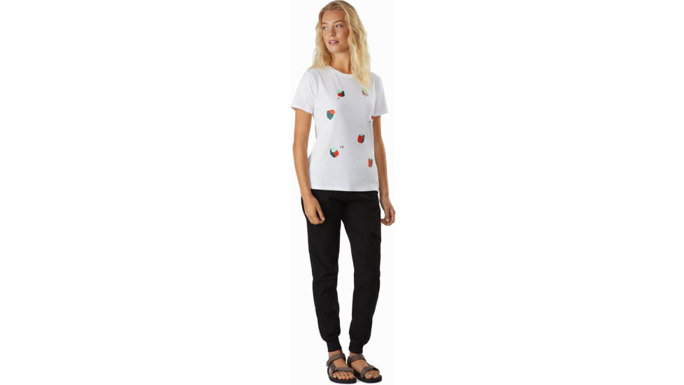 Arcteryx Boulder-Scape Short Sleeve T-Shirt - Womens, White, Extra Large, 414174