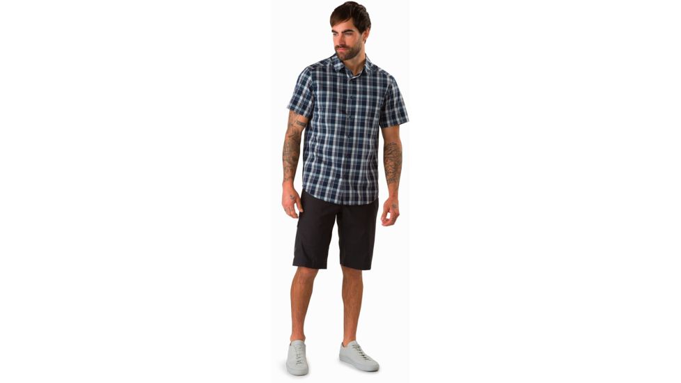 ArcTeryx Brohm Short Sleeve Shirt- Mens, Abyssal, 2XL, 372977