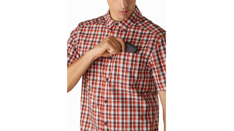 Arcteryx Brohm Short Sleeve Shirt - Mens, Martian, Large, 421274