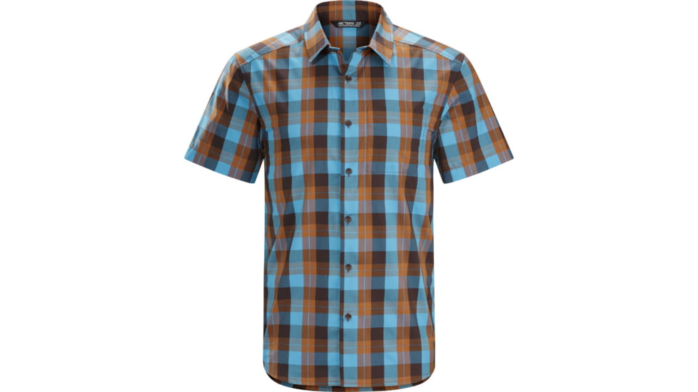 Brohm Short Sleeve Shirt - Mens -Triton/Guar-X-Large