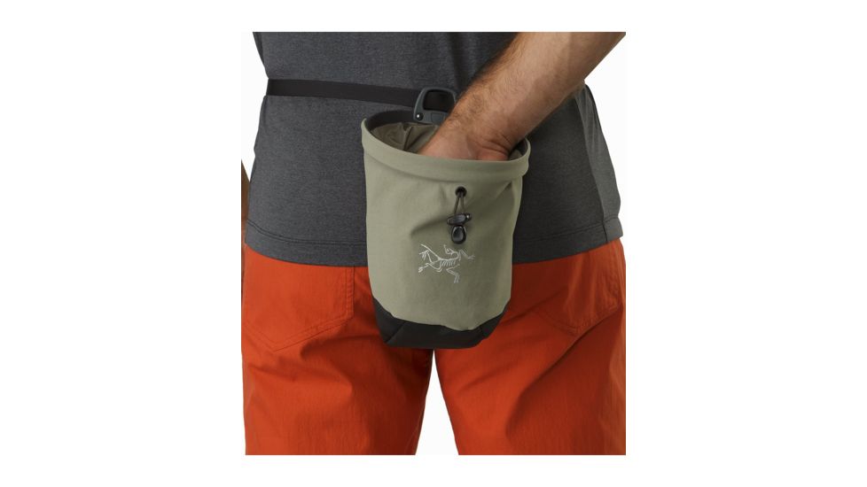 Arc'teryx C80 Chalk Bag, Carbide, Large, 328848