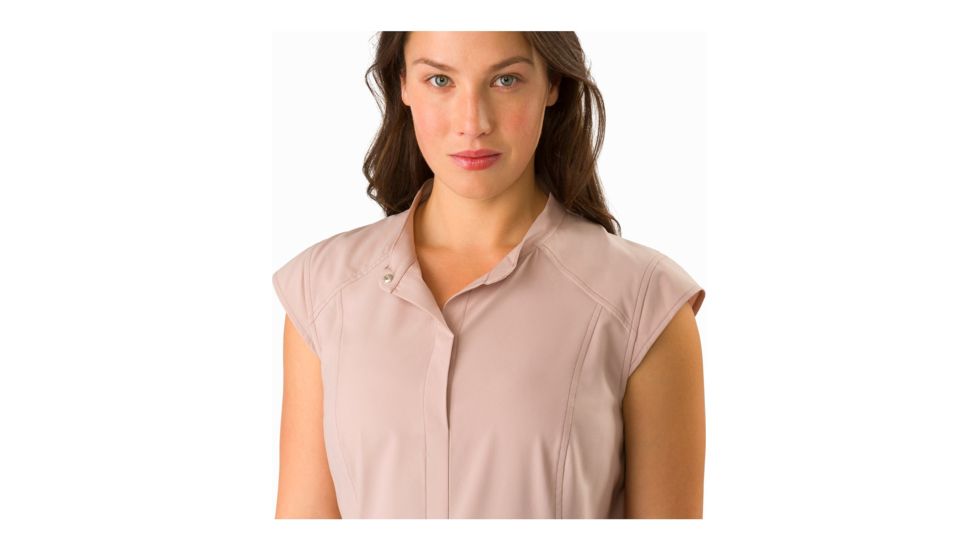 Arc'teryx Cala Dress with Short Sleeve - Women's, Kirigami, Large, 373052