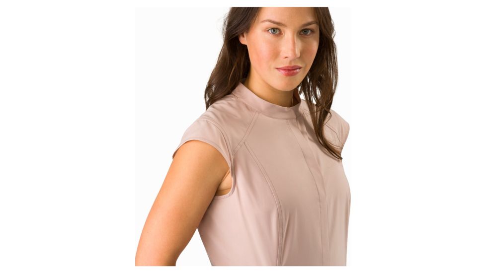 Arc'teryx Cala Dress with Short Sleeve - Women's, Kirigami, Large, 373052