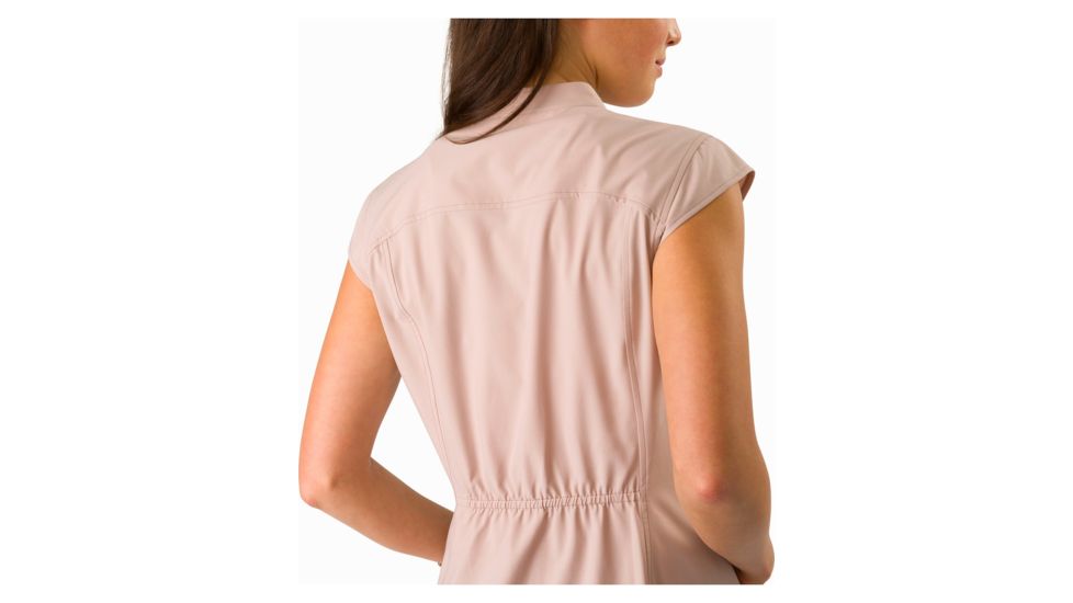 Arc'teryx Cala Dress with Short Sleeve - Women's, Kirigami, Large, 373052