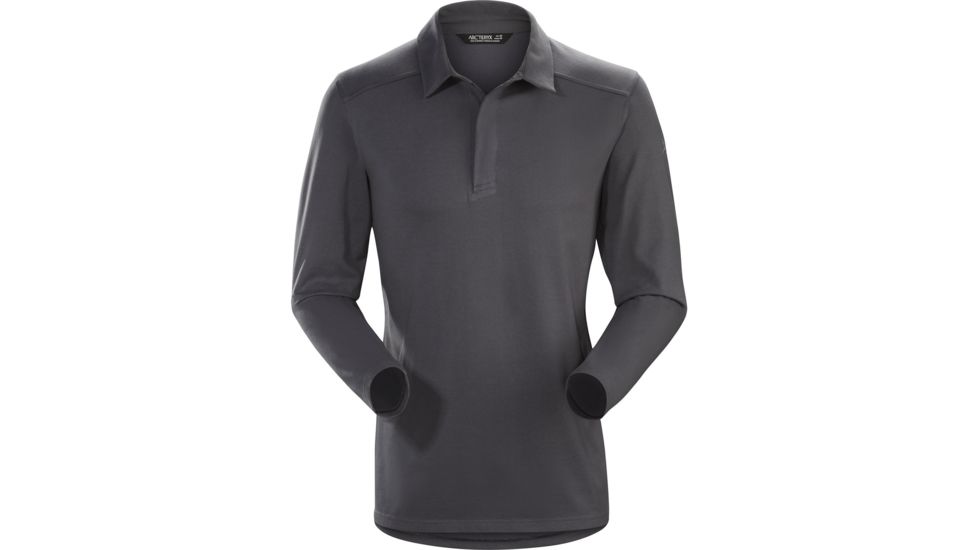 Arcteryx Captive Long Sleeve Polo - Mens, Pilot, 2XL, 306663