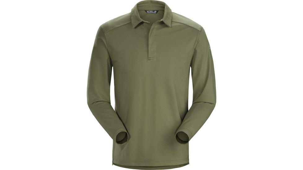 Arcteryx Captive Ls Polo - Mens, Arbour, Extra Large, 394631