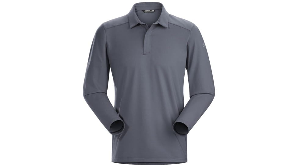 Arcteryx Captive LS Polo - Mens, Cinder, Large, 438217