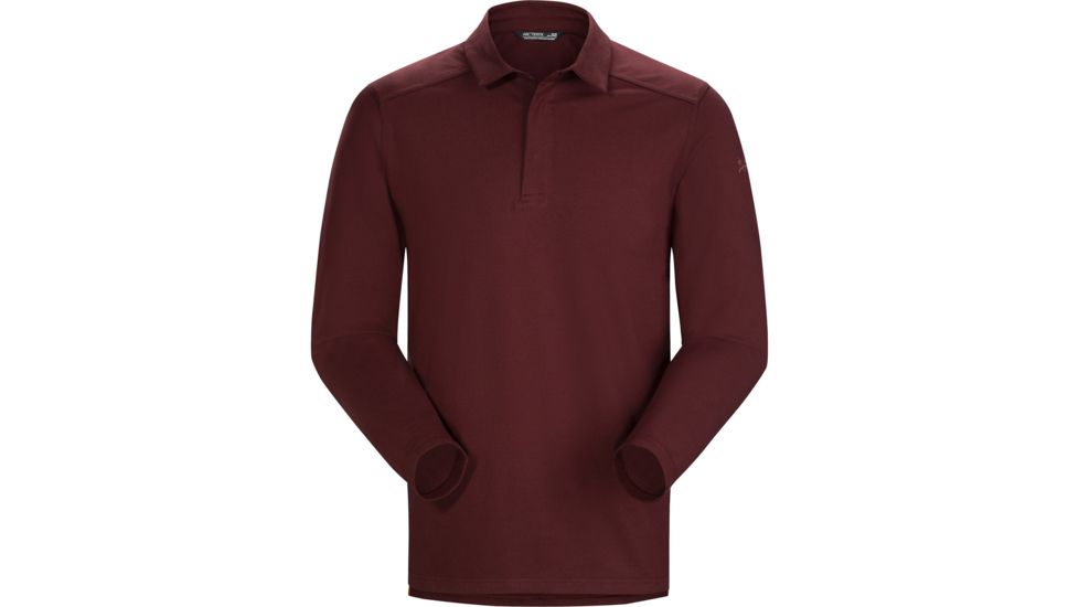 Arcteryx Captive Ls Polo - Mens, Flux, Extra Small, 394640