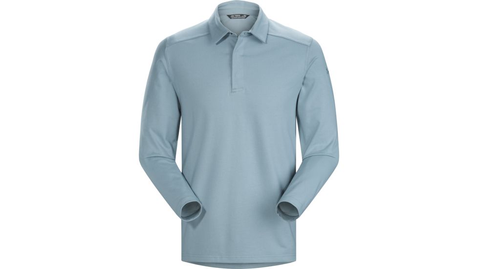 Arcteryx Captive Ls Polo - Mens, Robotica, Small, 394646