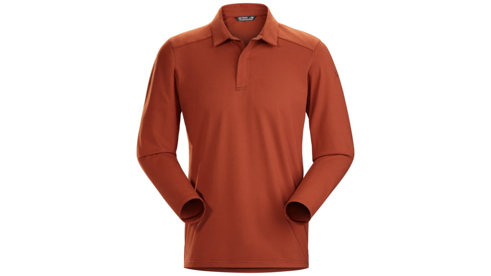 Arc'teryx Captive LS Polo - Men's, Sublunar, Extra Small, 438213