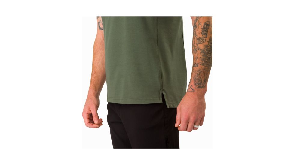 Arc'teryx Captive Polo with Short Sleeve - Men's, Larix, Small, 372282