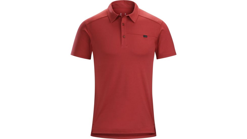 Arc'teryx Captive Polo with Short Sleeve - Men's, Sundara, Large, 372295