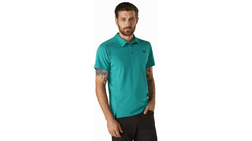 Arcteryx Captive Short Sleeve Polo - Mens, Illusion, Large, 417843
