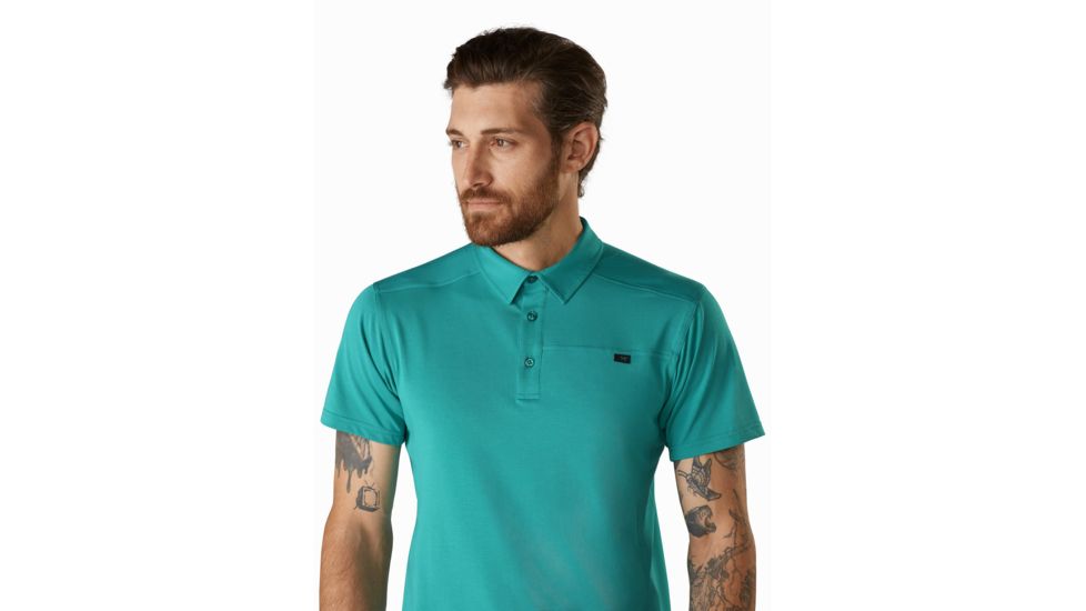 Arcteryx Captive Short Sleeve Polo - Mens, Illusion, Large, 417843