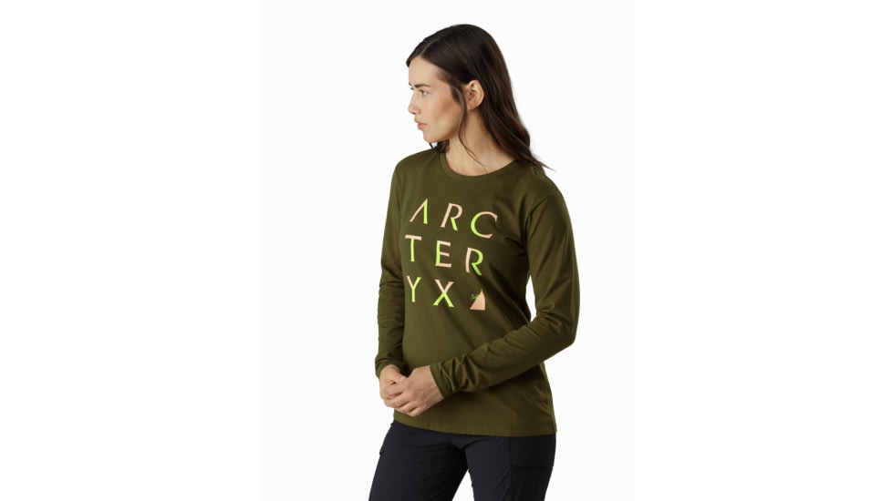Arcteryx Cluster T-Shirt Ls - Womens, Bushwhack, Extra Large, 396550