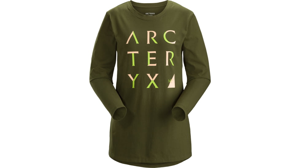Arcteryx Cluster T-Shirt Ls - Womens, Bushwhack, Extra Large, 396550