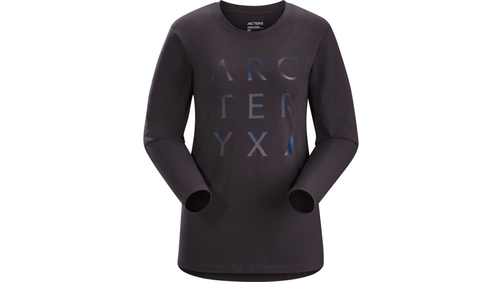 Arcteryx Cluster T-Shirt Ls - Womens, Dimma, Small, 396555
