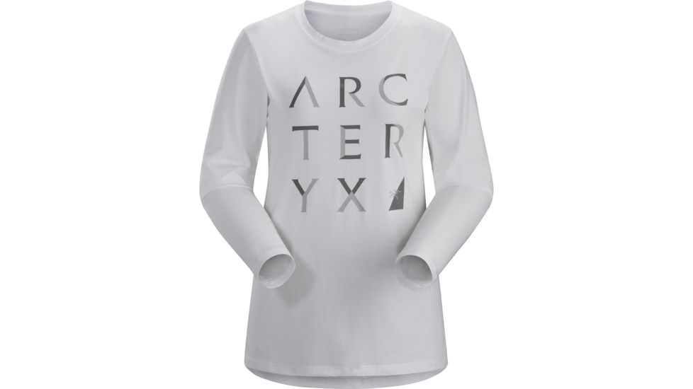 Arcteryx Cluster T-Shirt Ls - Womens, White, Extra Small, 396539