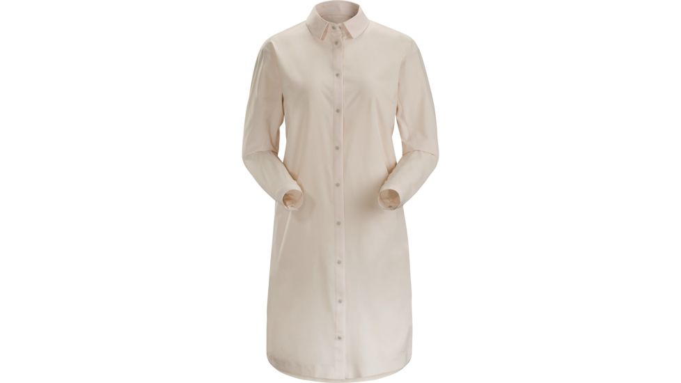 Arcteryx Contenta Shirt Long Sleeve - Womens, Origami, Extra Small, 373128