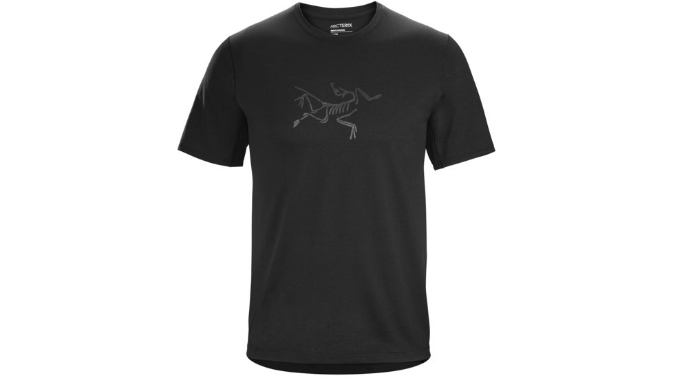 Arcteryx Cormac Short Sleeve Logo - Mens, Black, 2XL, 417085