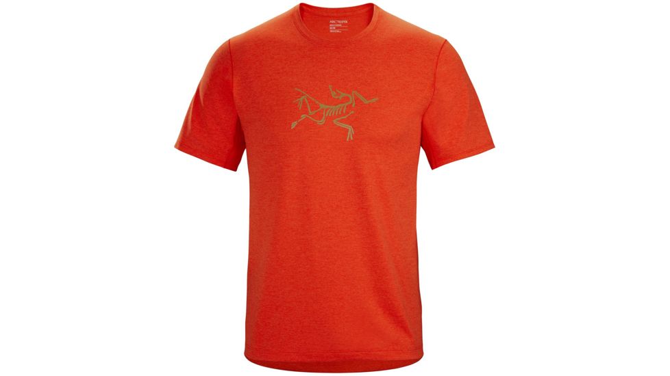 Arcteryx Cormac Short Sleeve Logo - Mens, Dynasty, Extra Small, 417076