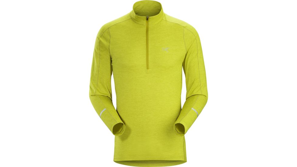 Arcteryx Cormac Zip Neck Long Sleeve - Mens, Everglade, Extra Large, 350488