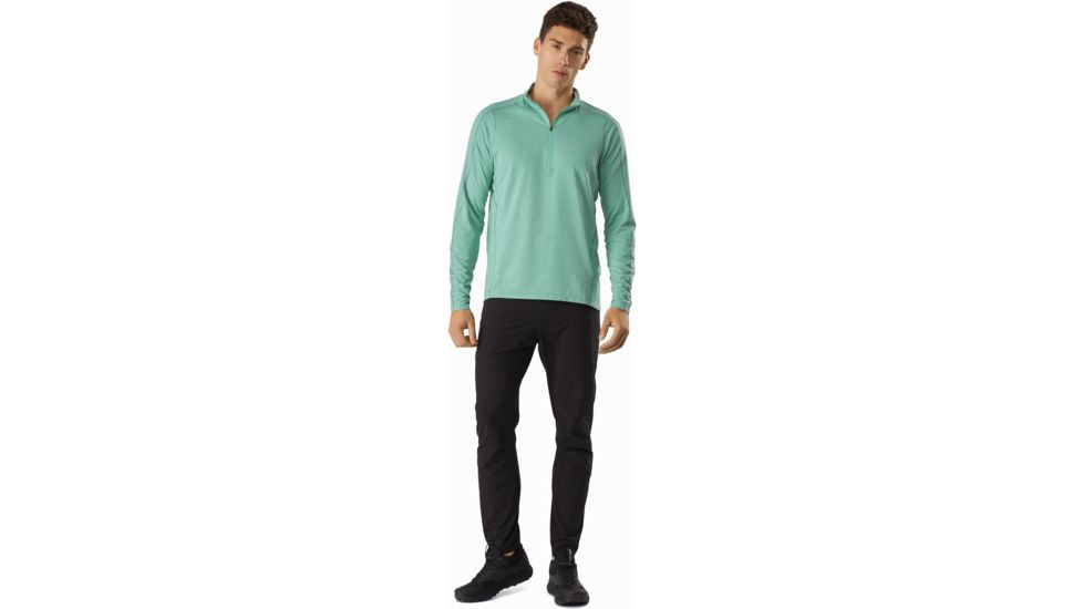 Arcteryx Cormac Zip Neck Long Sleeve Shirt - Mens, Kepler, 2XL, 417485