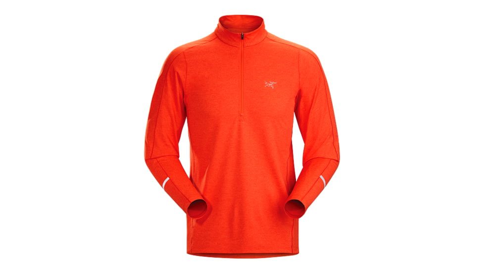 Arcteryx Cormac Zip Neck LS - Mens, Dynasty, Small, 437323