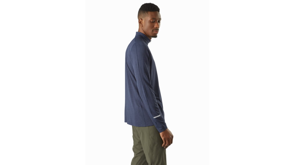 Arcteryx Cormac Zip Neck LS - Mens, Exosphere, Large, 437327