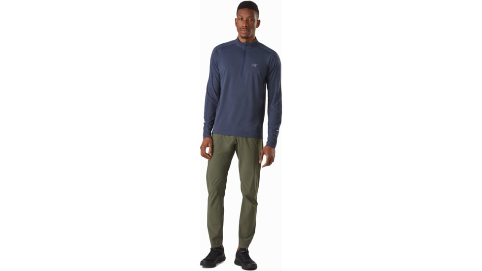 Arcteryx Cormac Zip Neck LS - Mens, Exosphere, Large, 437327