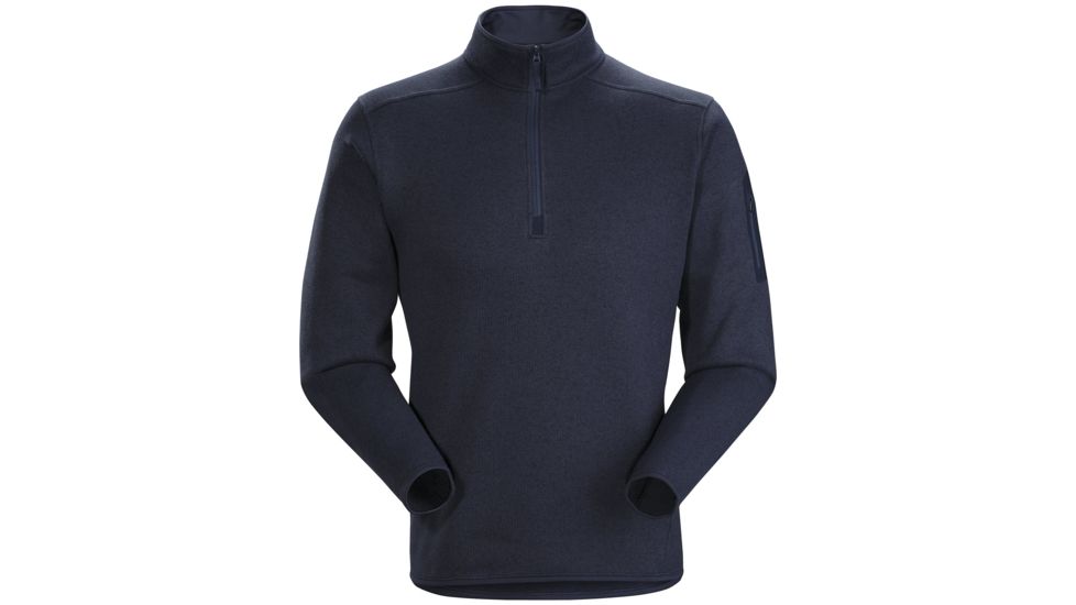 Arcteryx Covert 1/2 Zip - Mens, Tui Heather, Small, 394726