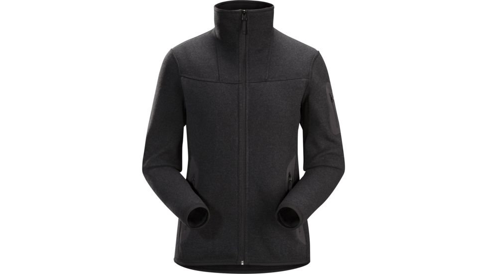 Arc'teryx Covert Alpenex Fleece Cardigan - Women's, Black Heather, Small, 349001