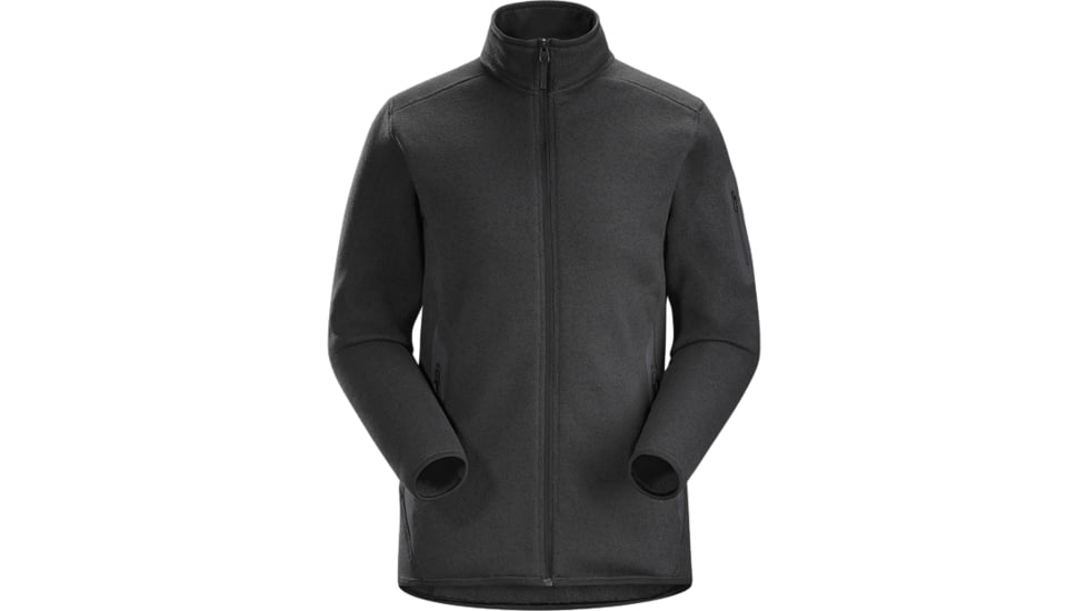 Arcteryx Covert Cardigan - Womens, Black Heather, Large, 395252