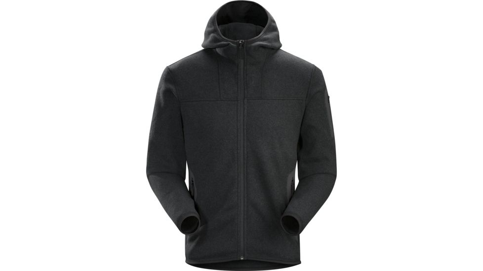 Arcteryx Covert Hoody - Mens, Black Heather, Large, 348302
