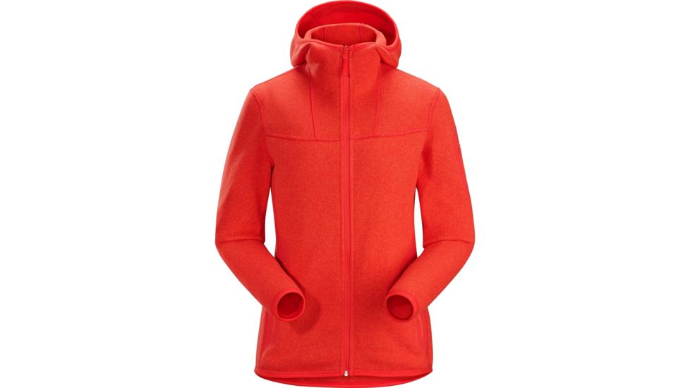Arcteryx Covert Hoody - Womens, Hard Coral, Small, 349025
