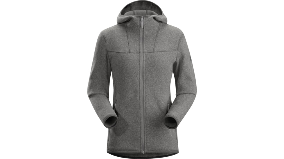 Arcteryx Covert Hoody - Womens-Iron Anvil-X-Small