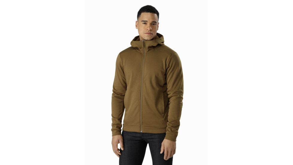Arcteryx Dallen Fleece Hoody - Mens, Griz, Medium, 394946