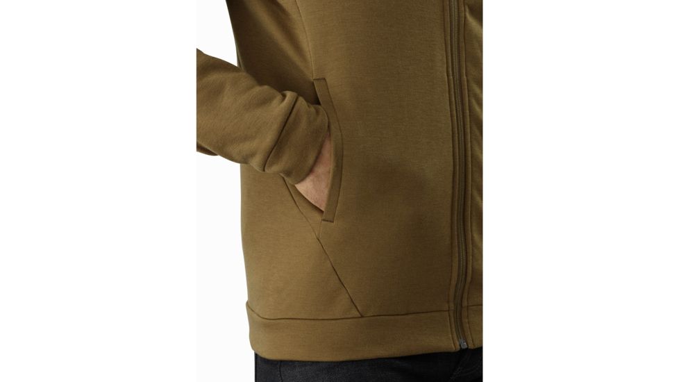 Arcteryx Dallen Fleece Hoody - Mens, Griz, Medium, 394946